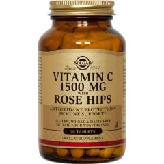 Vitamina C 1500 Mg Con Fruta De Rosa Mosqueta