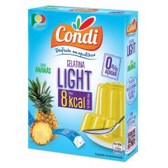 Gelatina Ligera Sabor A Piña