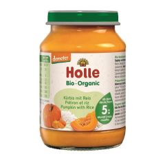 Puré De Calabaza Arroz Ecológico