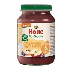 Puré De Manzana Y Arándanos Ecológico