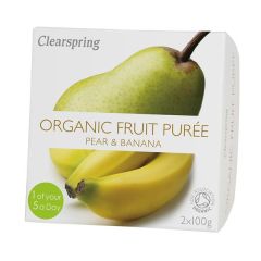 Pera De Fruta Pura+Banana Bio