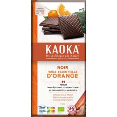 Chocolate Negro 55% Cacao Naranja Bio Comercio Justo