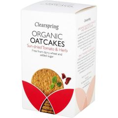 Galletas De Avena, Tomate Y Hierbas Ecológicas