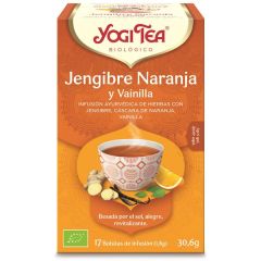 Infusión De Jengibre, Naranja Y Vainilla