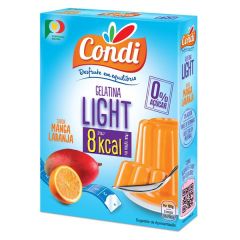 Gelatina Ligera De Mango/Naranja