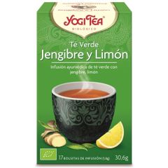 Té Verde Bio Jengibre, Plantas Y Limón