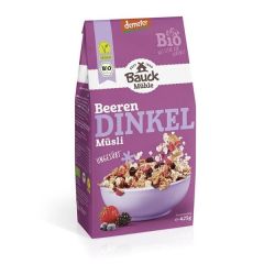 Muesli Copos De Trigo Y Frutos Rojos Ecológico