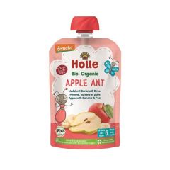 Puré De Frutas Ecológico Hormiga De Manzana 6M Sachet
