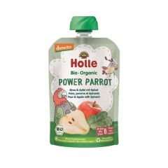 Power Parrot Puré De Frutas Y Verduras Ecológico 6M