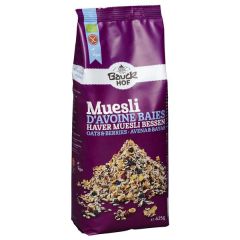 Muesli Ecológico De Frutos Rojos Y Avena Sin Gluten