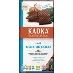 Chocolate Con Leche 38% Con Coco Ecológico