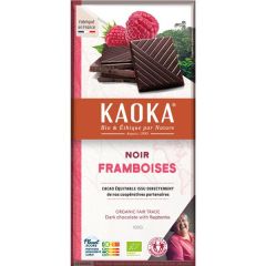 Chocolate Negro 58% Cacao Frambuesa Bio Comercio Justo
