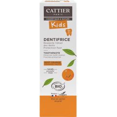 Pasta De Dientes Para Niños +7A Naranja