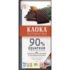 Chocolate Negro 90% Cacao Bio Fair Trade Ecuador