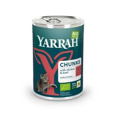 Yarrah Cat Meatball Frank+Cow Bio 405G