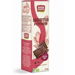 Gofre De Espelta Con Chocolate Ecológico