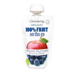 Puré De Manzana Y Arándanos Ecológico