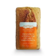 Pan De Espelta, Cúrcuma Y Pimienta Negra Bio