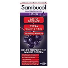 Vitaminas Y Minerales Sabugueiro Extra Defence