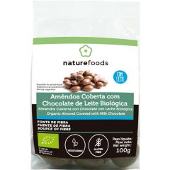Almendras Cubiertas De Chocolate Con Leche Ecológico