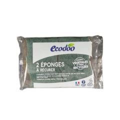 Esponjas Vegetales Con Estropajo Verde