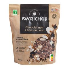 Muesli Crujiente De Chocolate Y Coco Ecológico