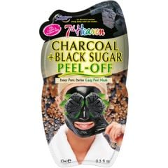 Peel-Off Mascarilla Facial Negra De Azúcar Y Carbón Vegetal