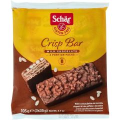 Barrita Crujiente De Chocolate Con Leche Y Avellana Sin Gluten