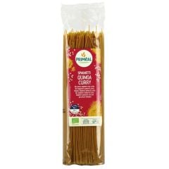 Espaguetis Con Quinoa Y Curry Bio