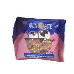 Galleta De Arándanos Rojos Y Chocolate Ecológica Vegana Sin Gluten