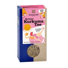 Infusión Ecológica Con Cúrcuma Y Flores