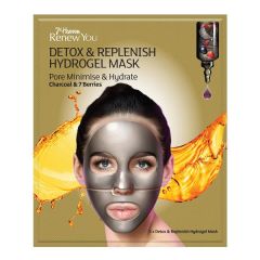 Mascarilla Facial Hidrogel Detox Carbón Y Bayas