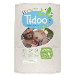 Pañales Ecológicos Tamaño 4L+ (9-20Kg) X48