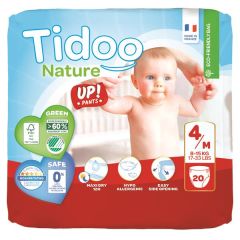 Pañales Ecológicos De Entrenamiento Talla 4M (8-15Kg) X20