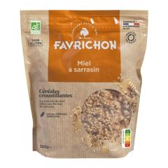 Muesli Crujiente Sin Gluten Con Trigo-Sarraceno Y Miel Ecológico