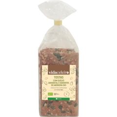 Vida Celeiro Tostada Crujiente Con Emmental Y Semillas Ecológicas