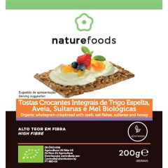 Tostadas Crujientes De Trigo Espelta Y Muesli Ecológico