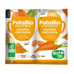 Sopa Instantánea De Zanahoria Y Cúrcuma Ecológica