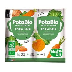 Sopa De Col Rizada Orgánica Instantánea