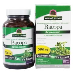 Bacopa Monnieri 500 Mg 90 Cápsulas Vegetales