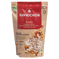 Muesli Ecológico Sin Azúcar Añadido 6 Frutos Secos