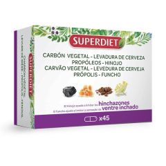 Carbón Vegetal, Levadura De Cerveza, Propóleo E Hinojo