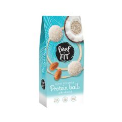 Bolas De Proteínas Con Coco Y Almendra