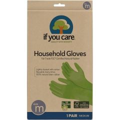 Guantes Reutilizables De Látex Natural - Talla M