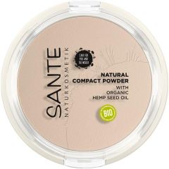 Polvo Compacto Natural Bio 01 Cool Ivory