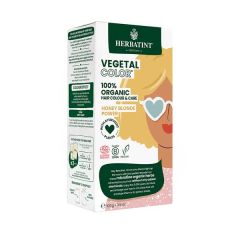 Polvo Vegetal Para La Coloración Del Cabello Bio - Poder Rubio Miel