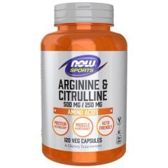 Arginina 500 Mg Y Citrulina 250 Mg