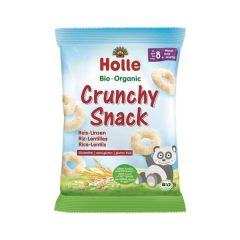 Snack Crujiente De Arroz Y Lentejas 8M