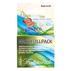 2X25m Hilo Dental Recargable De Seda Y Cera De Abeja