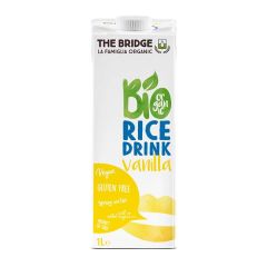 Bebida Bio De Arroz Y Vainilla - Sin Azúcares Añadidos